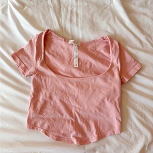Altar’d State Intimates Light Pink Square Neck Top Size XS/S